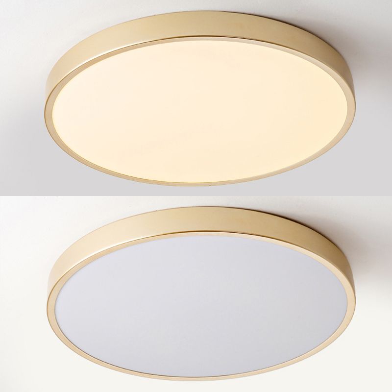 Flushmount plástico moderno llevado esfera de las luces de techo del soporte superficial