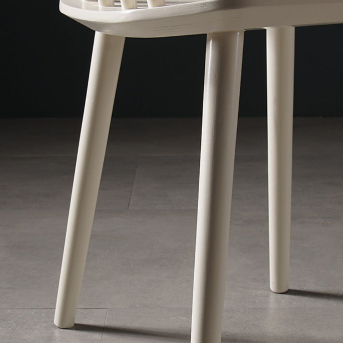 Contemporary Style Wooden Dining Room Chair Slat Back Side Chair for Kitchen