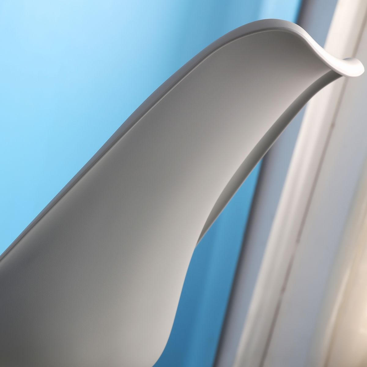 Sedia da pranzo in plastica in plastica in plastica glam sedia posteriore imbottita per uso domestico