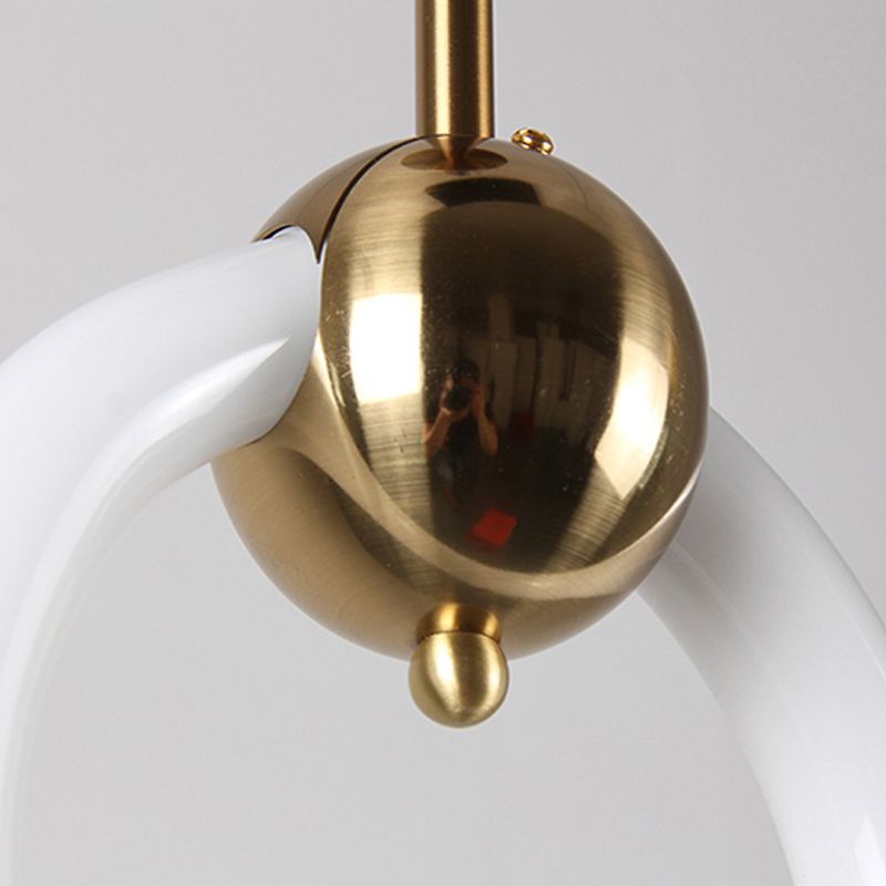 LED contemporain Light Light Simple Linear Pending Lighting Fixtures pour chambre à coucher