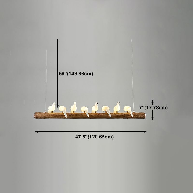 Luz colgante de lámpara moderna para el accesorio de iluminación de la isla múltiple para la mesa de comedor