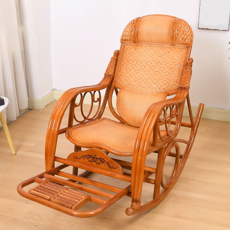 Traditional Wicker Rocking Chair Rocker Chair for Living Room