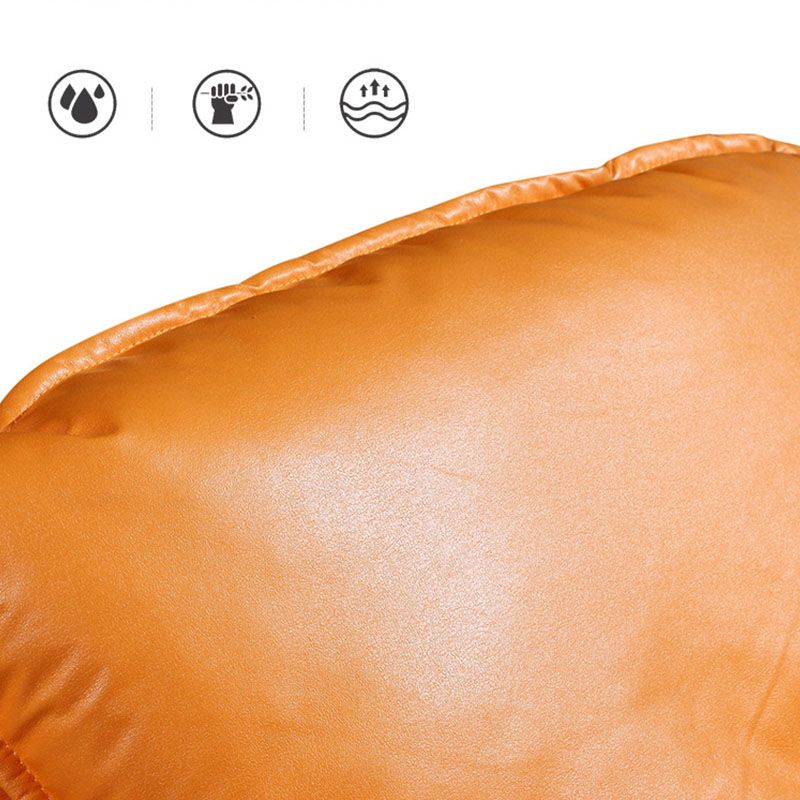 Modern Lazy Sofa Chair Iron Base Rocking Chair in Living Room