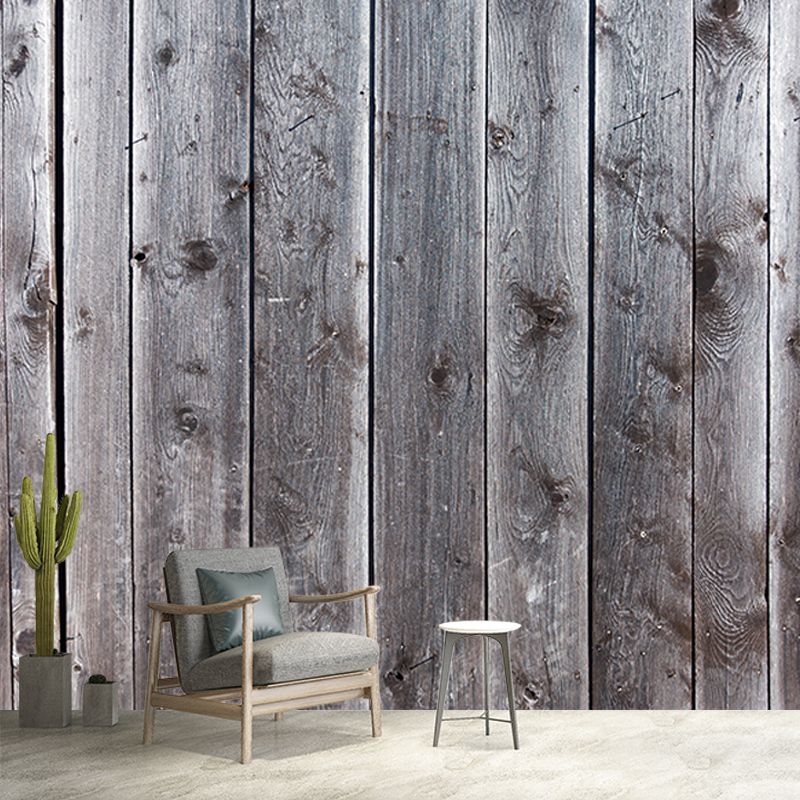 Customized Photography Wood Grain Mural Eco-friendly Wallpaper Wall Art