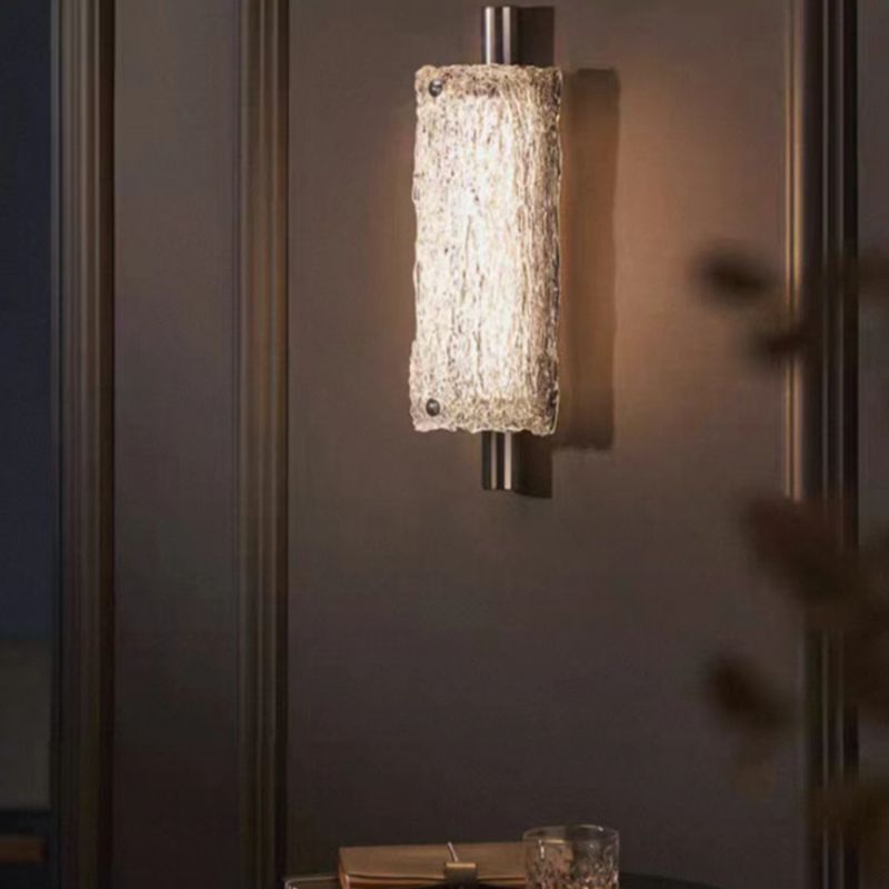 Modern Style Wall Lamp Glass Shade Wall Light Fixtures for Bedroom