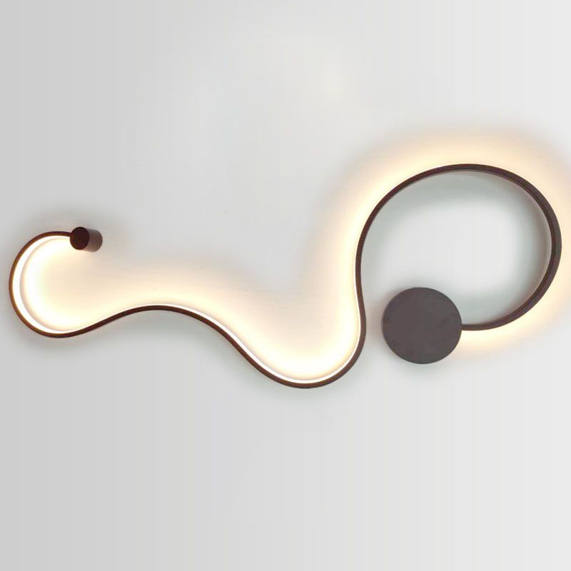 1 Licht linearer Schatten Wandleuchten moderne einfache Modestil-Wandbeleuchtung