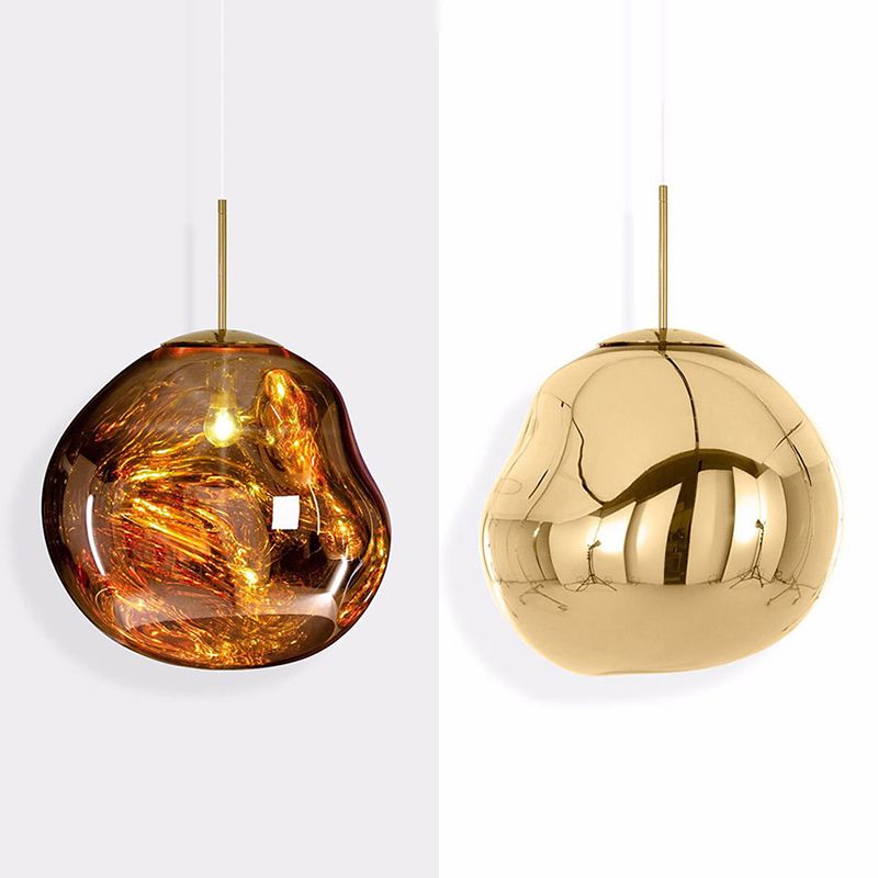 1 pendentif en verre léger Louteurs de plafond modernes pendants suspendus pour la salle à manger