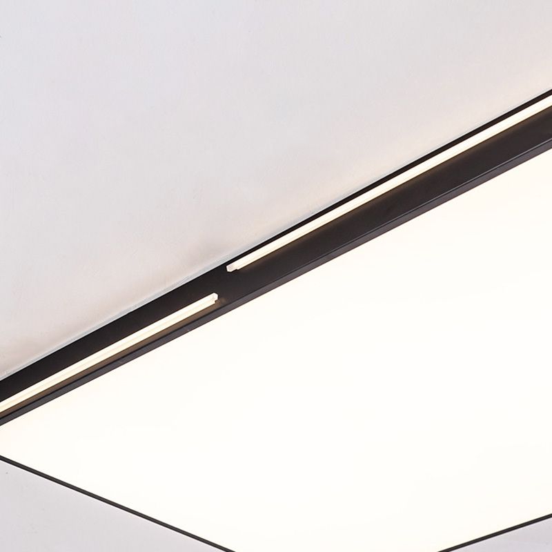 Plafonnier LED en acrylique de conception de Style moderne, luminaire de plafond encastré pour le salon