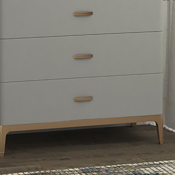 Classic Glam Solid Wood Lingerie Chest Vertical Storage Chest for Bedroom