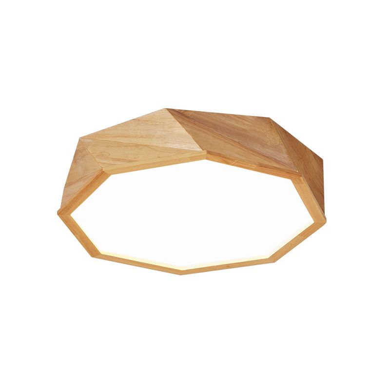 Houten inbouwplafondlampen LED-inbouwverlichting voor slaapkamer