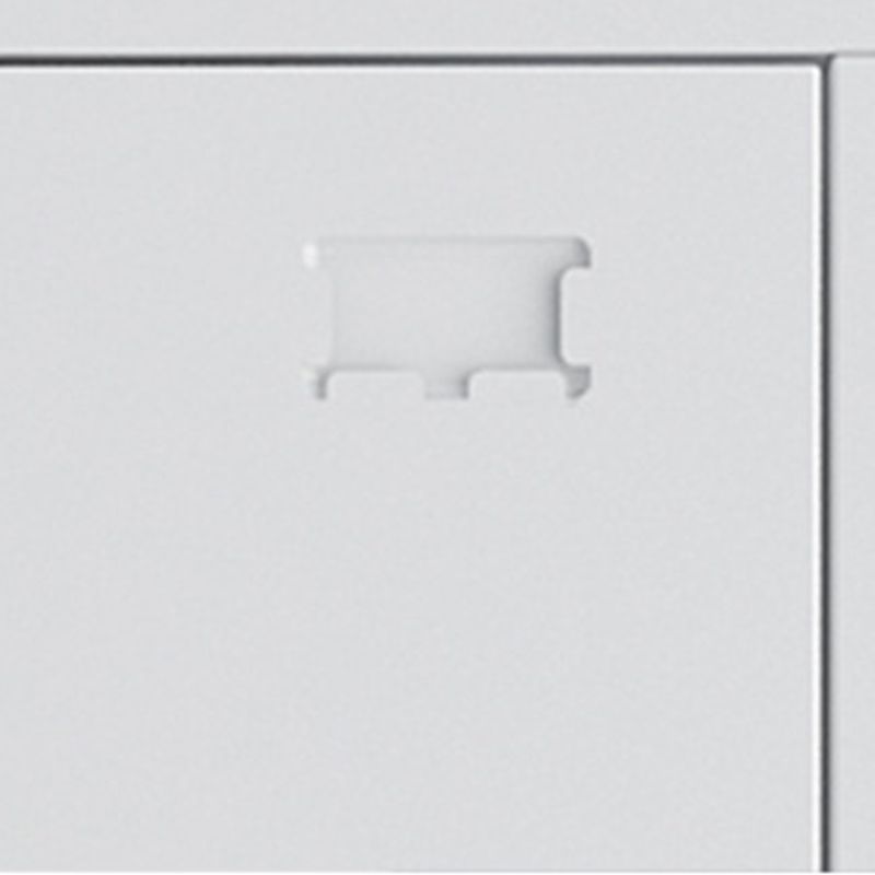 Contemporary Style Wardrobe Metal Wardrobe Closet with Doors