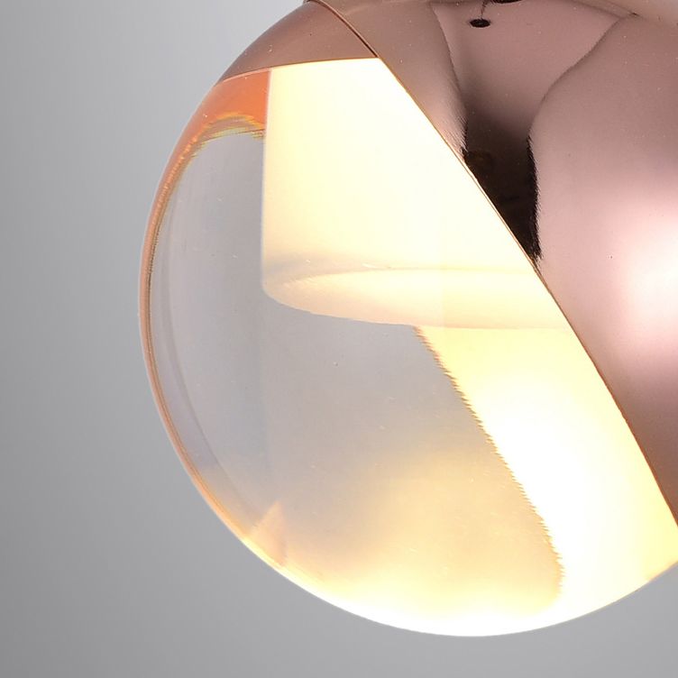 Aluminium Globe LED -Pendelleuchte in moderner Luxusstil Kristalllampe Kristalllampe