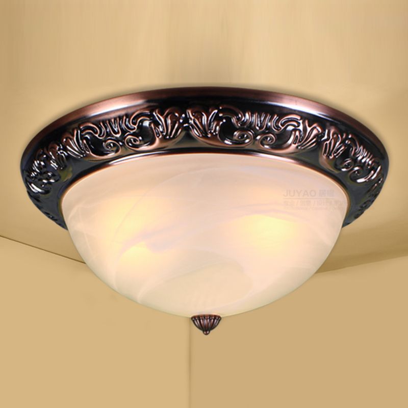 Iluminación clásica del soporte del techo del comedor de la luz de techo de cristal de 3 cabezas