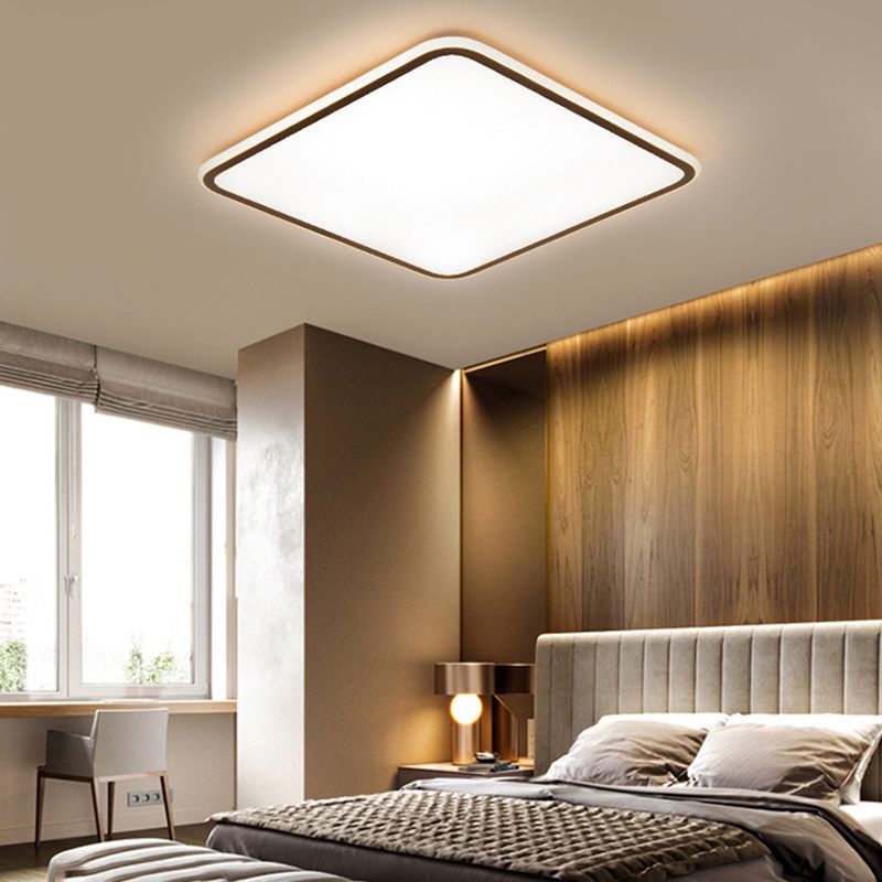 Luces LED modernas absorbentes de techo, luces incorporadas geométricas simples de la Sala de estar, luces incorporadas