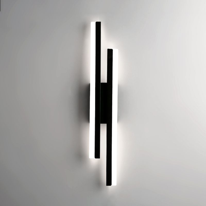 Einfachheit Metall Wandleuchte moderne geometrische Wandleuchte Leuchten für Schlafzimmer