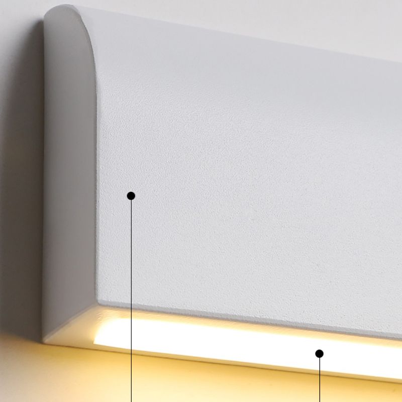 Modern Style Geometry Shape Wall Sconce Metal 1 Light Sconce Lighting for Dining Room