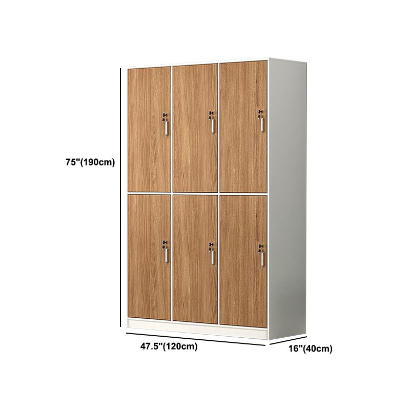 Manufactured Wood Storage Cabinet Contemporary Indoor Cabinet with Hinged Door
