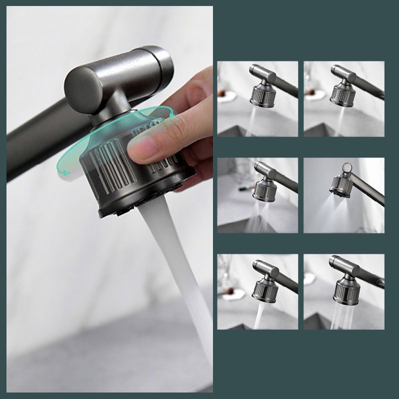 Rotary Sprinkler Pot Filler One Handle Desk-mounted Low Profile Filler