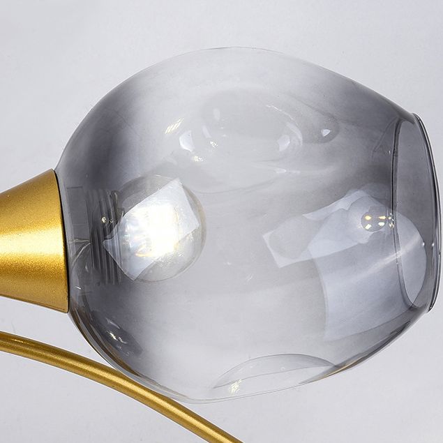 Estilo contemporáneo de techo de vidrio de metal ligero de metal torcido simplicidad de montaje de montaje de altura