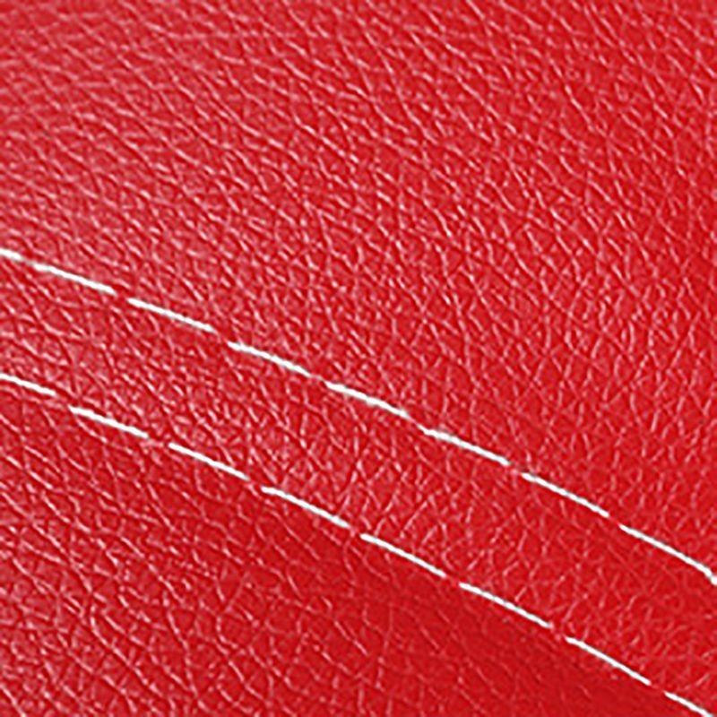 Trendy Faux Leather Ottoman Plain Tufted Rectangle Foot Stool Ottoman with Storage