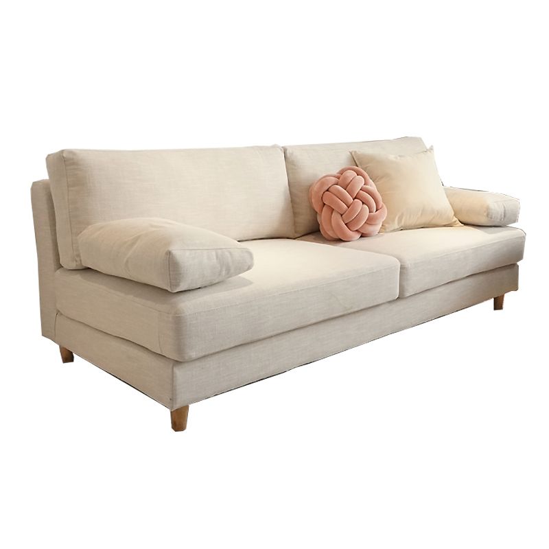 Contemporary Cushions Pillow Top Arm Stationary Living Room Sofa