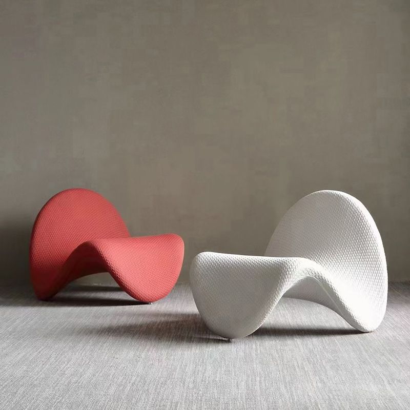 30.7" L x37.4"W x24.8"H Armless Tight Back Chair for Living Room