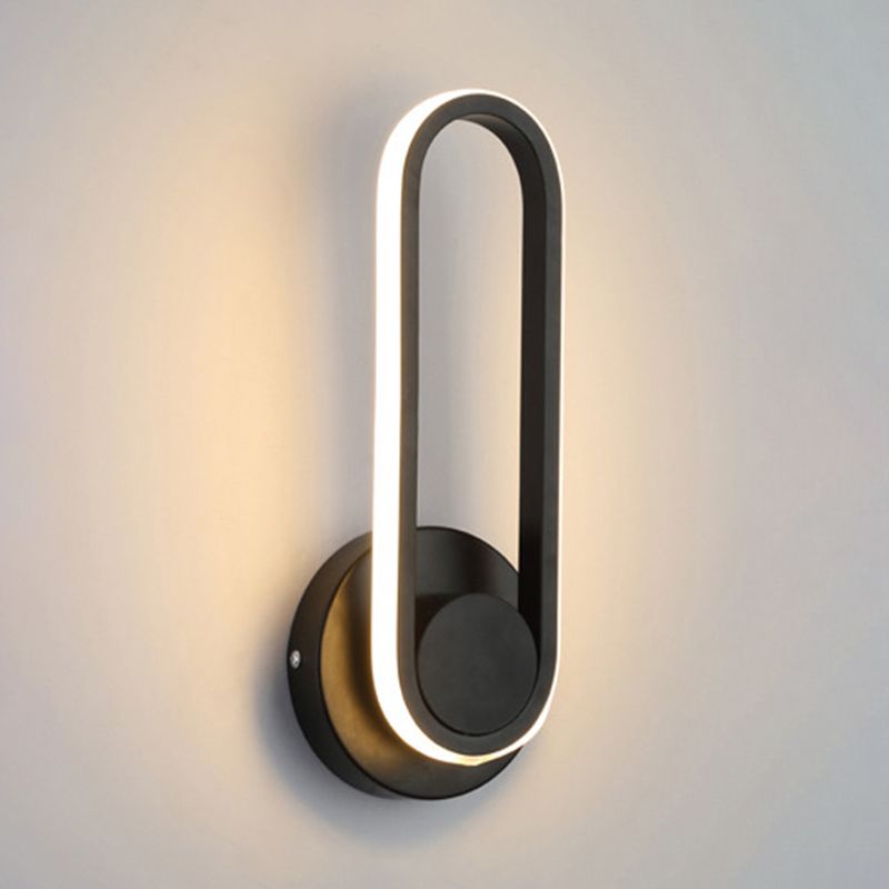 Nordic Style Aluminium Wall Light Geometry Rotatable LED Wall Lamp for Bedroom