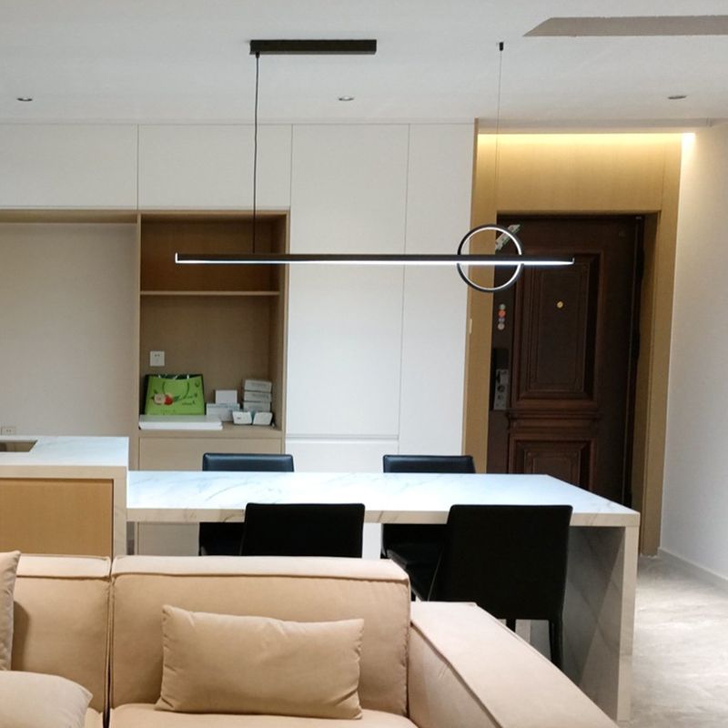 Modern Style Pendant Lighting Fixtures Black Island Lighting Ideas for Kitchen