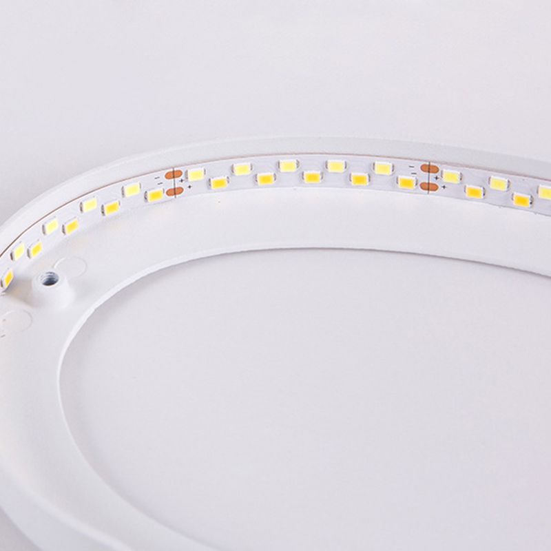 Geometric LED Flush Mount Modern Creative Style Metal Flush Ceiling Light for Living Room