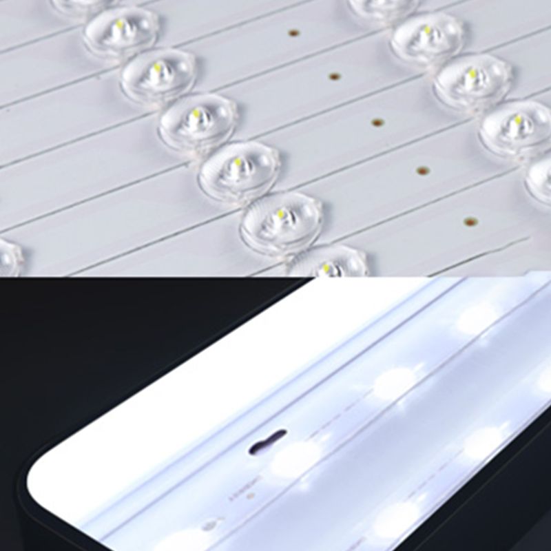 Plafoniera moderna Simplicity Lampada da incasso con paralume in acrilico per sala riunioni
