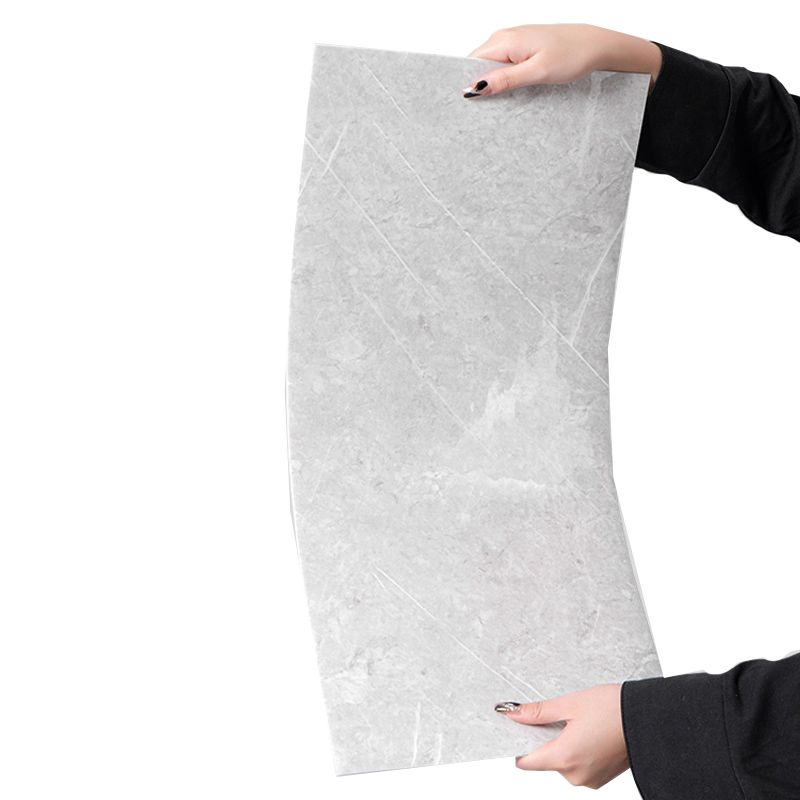 Rectangular Fire Resistant Tile PVC Singular Peel & Stick Tile for Backsplash Wall