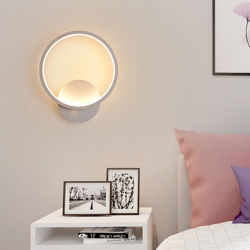 Apparecchi di illuminazione a LED in illuminazione montata in stile moderno nero/nero