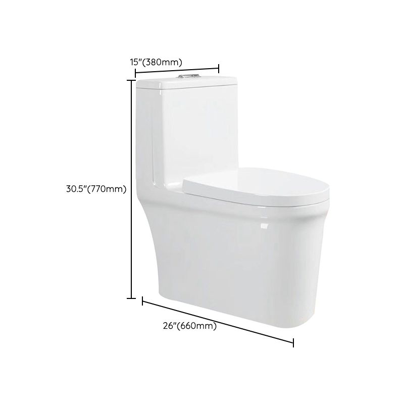 Modern One Piece Toilet Bowl Floor Mounted Urine Toilet for Bathroom