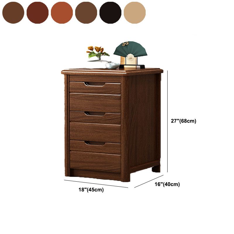 Modern Dresser Solid Wood Storage Chest Dresser 26.77-inch Height