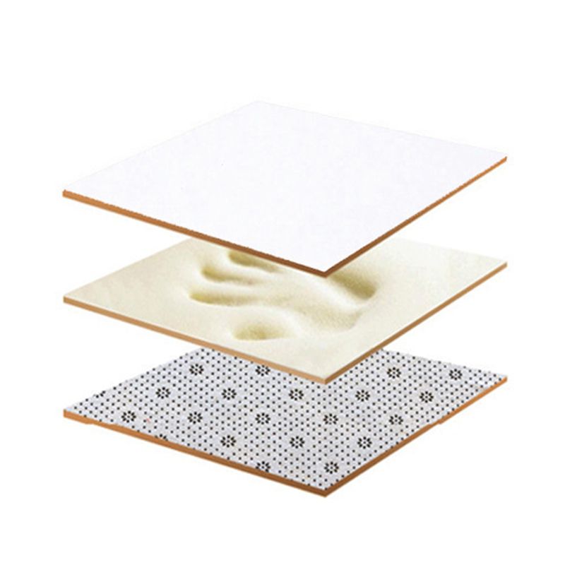 Round Green Tone Tropical Indoor Rug Polyester Leaves Print Rug Non-Slip Backing Indoor Rug for Living Room