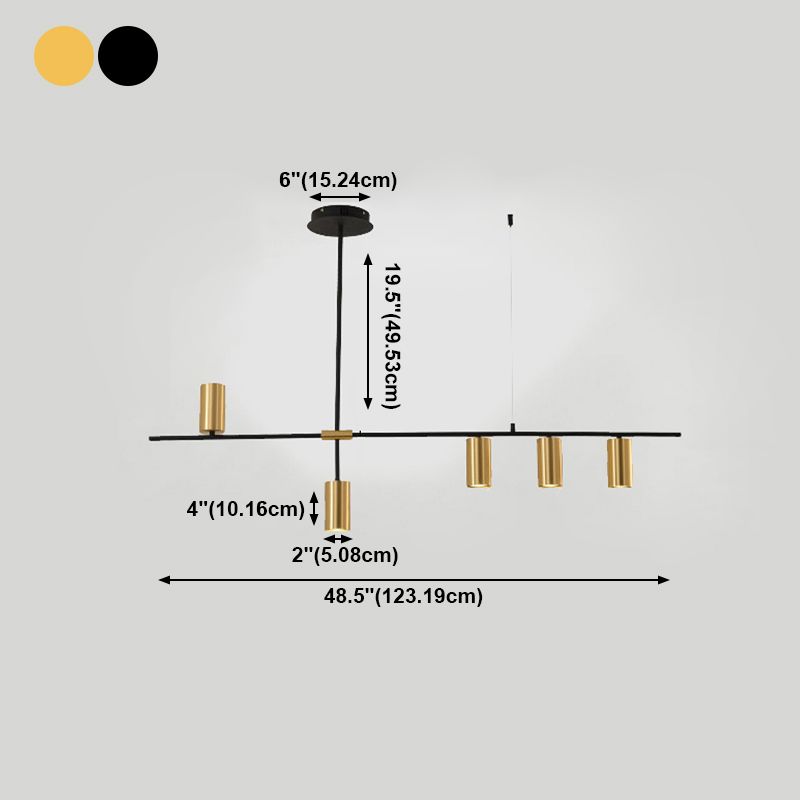 Nordic Simple Style Island Light Kitchen Bar Dining Room LED Pendant Light