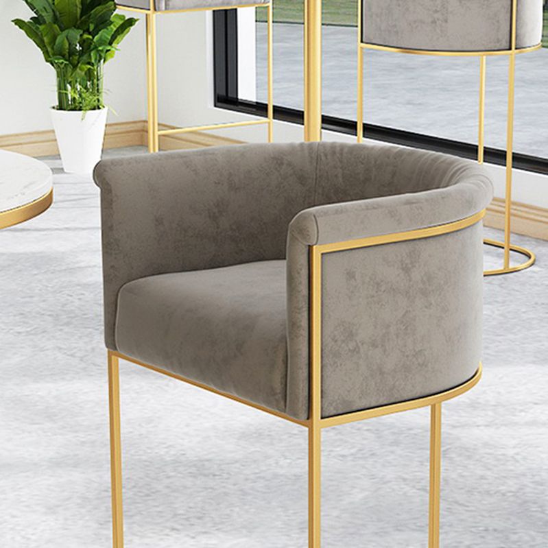 Glam Bar Set 1/2/4/7 Pcs Marble Bar Table with Upholstered Stools