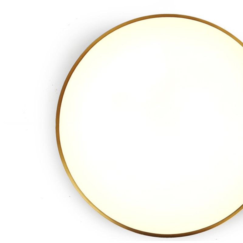 Flush moderne Montage Ceiling Fixtures Acrylique Ceiling Lamp