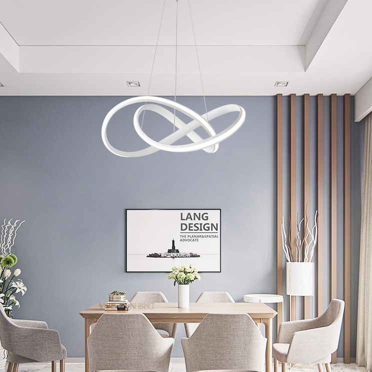 Luces acrílicos de acrílicos modernos de iluminación lineal