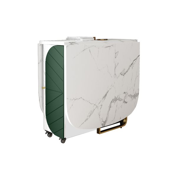 Modern Style Furniture Trestle Base Dining Site Table,59"L x 31.5"W x 29.3"H