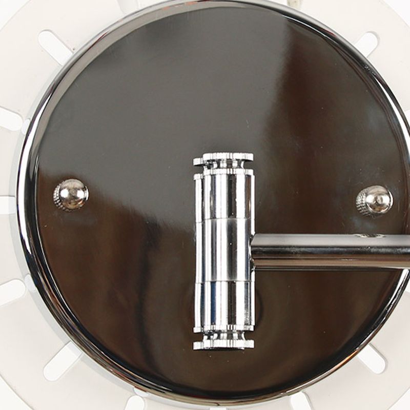 Adjustable Industrial Sconce Light Glass 1-Light Sconce Light Fixture