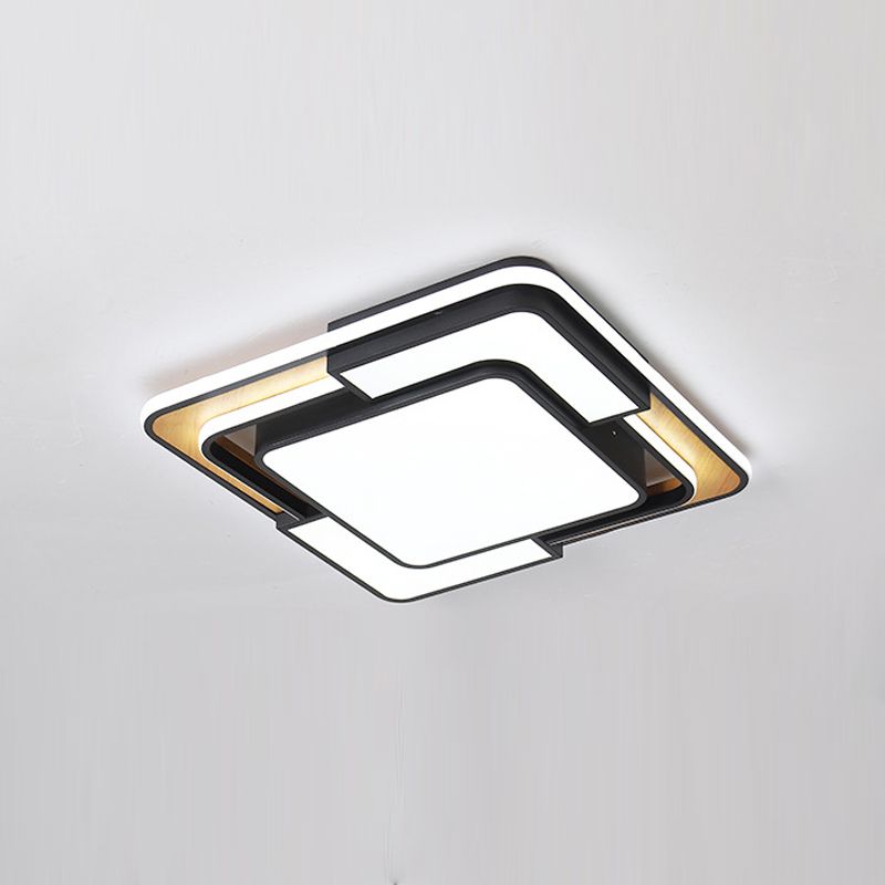 Nordic Simple Flush Ceiling Light Geometric LED Flush Mount Lighting