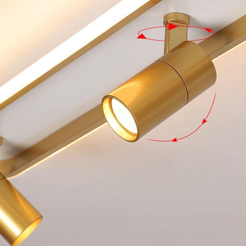 Modern Style LED Flush Mount Ceiling Light Track Light Balcony Light Living Room Light