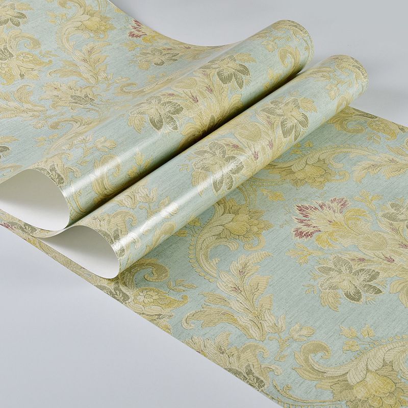 Multi-Colored Damask Pattern Wallpaper Non-Pasted 33-foot x 20.5-inch