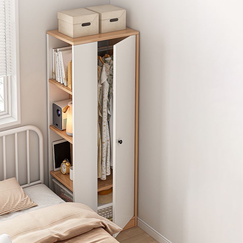 Wood Hanging Clothes Rack 1-door and 2-door Hanging Clothes Rack