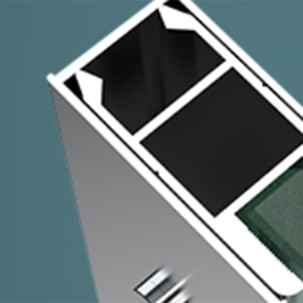 Single Fixed Transparent Fixed Glass Panel Frameless Fixed Glass Panel