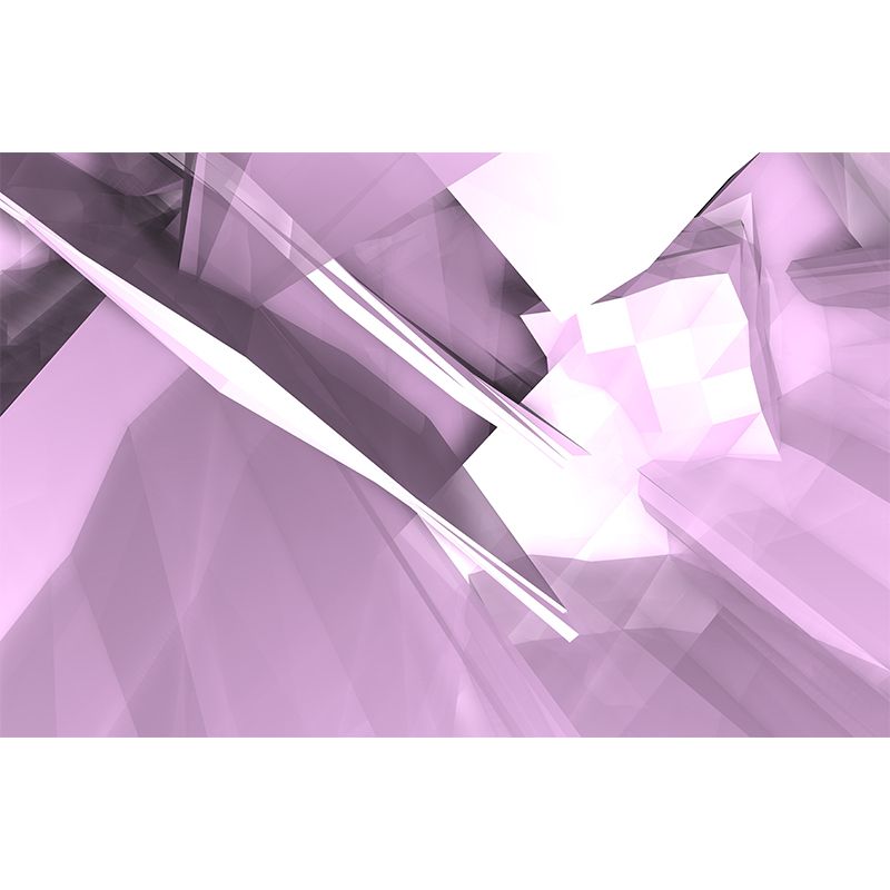 Illustration Mural Wallpaper Abstract Geometry Environment Friendly Bedroom Wall Mural