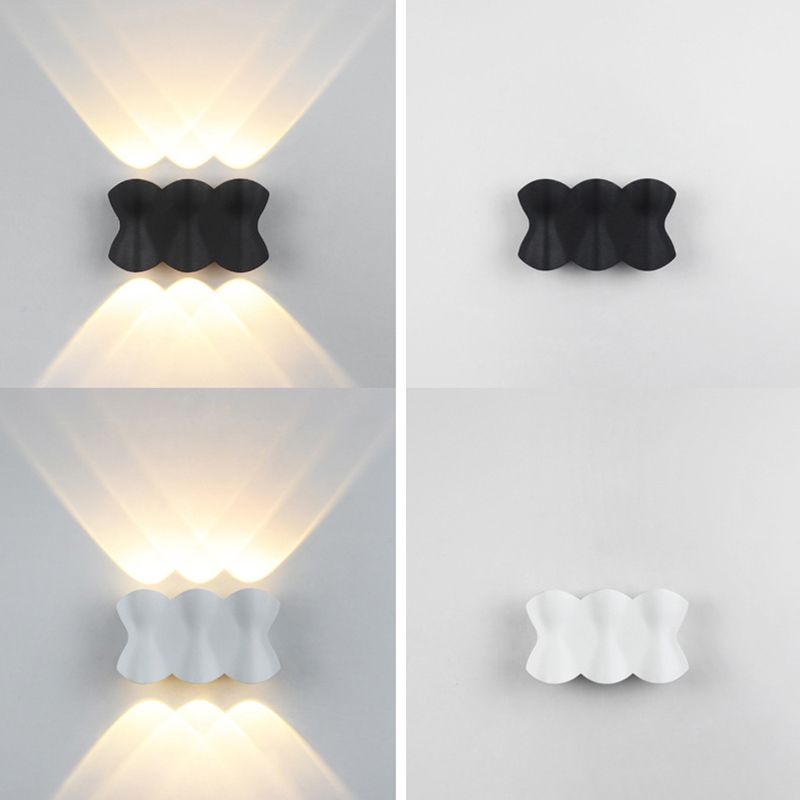 Luz de pared múltiple de pared de pared contemporánea LED para sala de estar para sala de estar