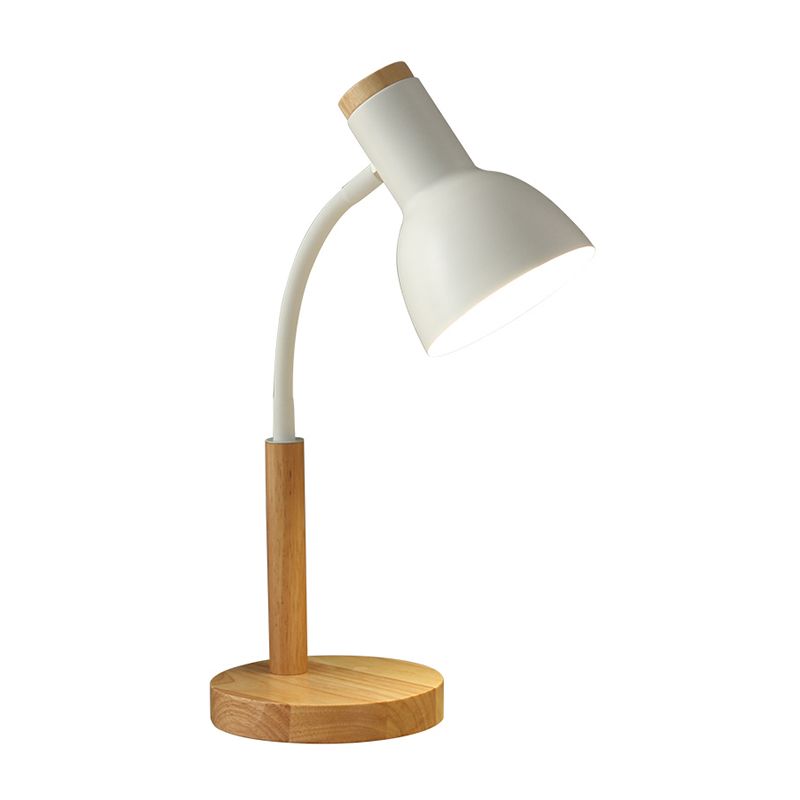 Lampe de table de nuit en métal en forme