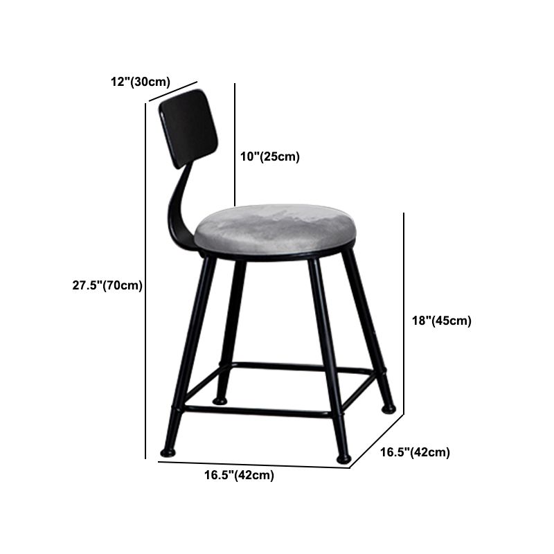 Industrial 1/2/3 Pieces Round Bar Table Set Sintered Stone Bistro Set for Home Use